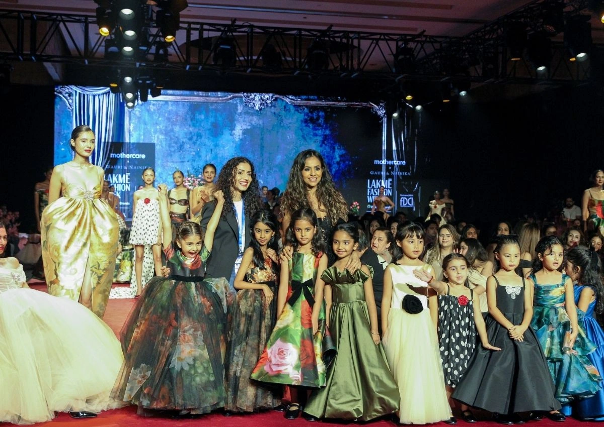 Gauri & Nainika X Mothercare Shine at Lakmē Fashion Week