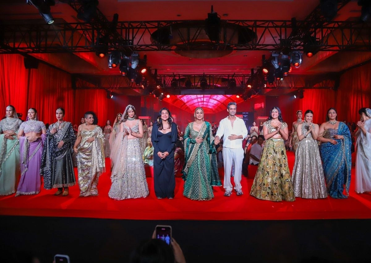Lakmē Salon and ITRH by Ridhi Bansal & Mohit Rai Dazzle atLakmē Fashion Week x FDCI 2025 with “Noor – A SignatureBridal Collection”